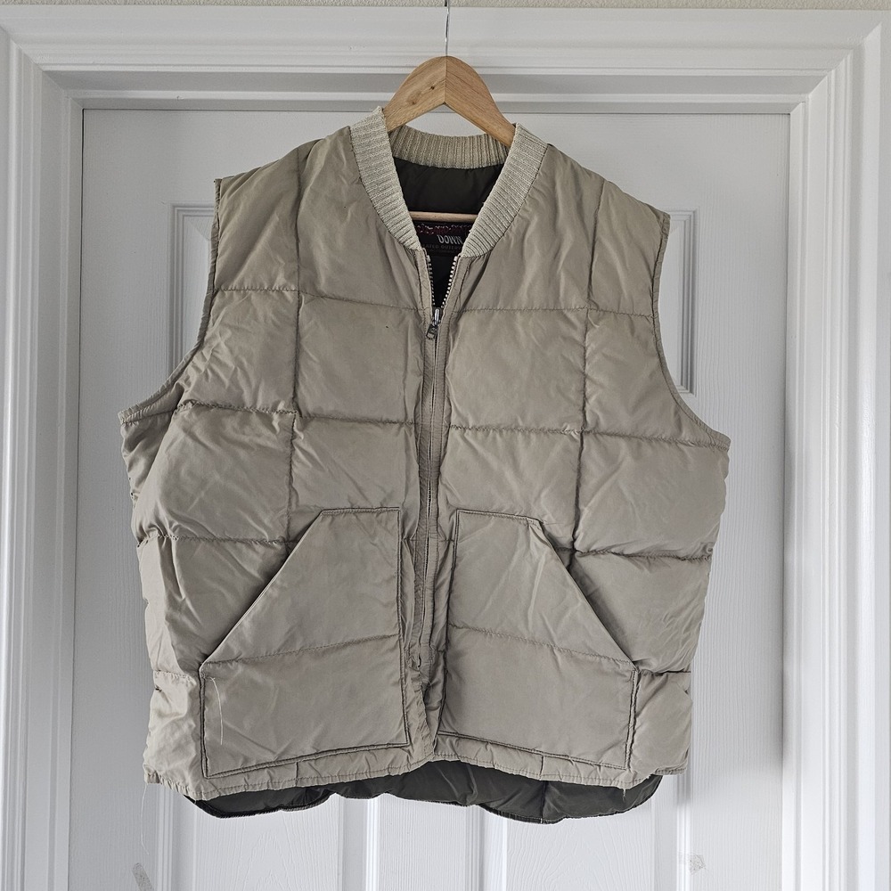 1970s 80s Vintage Walls Blizzard Down Insulated Puffer Jacket Medium Brown #26